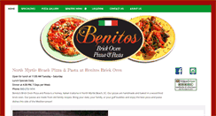 Desktop Screenshot of benitosnmb.com