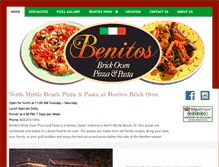 Tablet Screenshot of benitosnmb.com